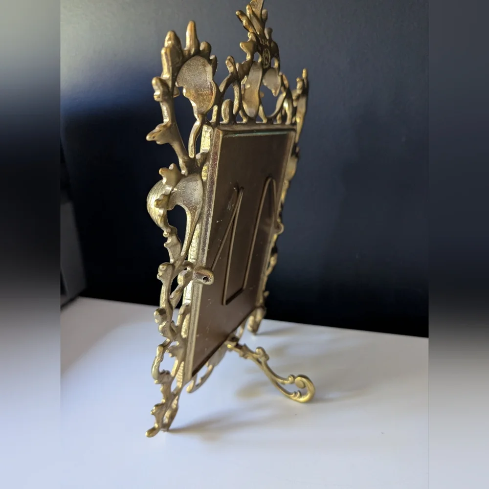 Rococo Solid Brass Picture Frame